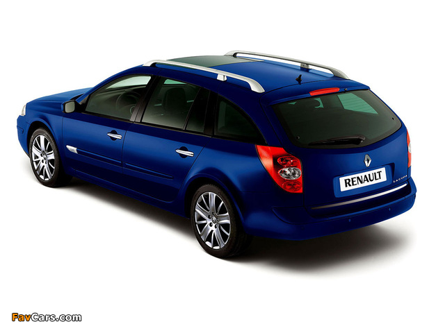 Renault Laguna Break 2005–07 wallpapers (640 x 480)