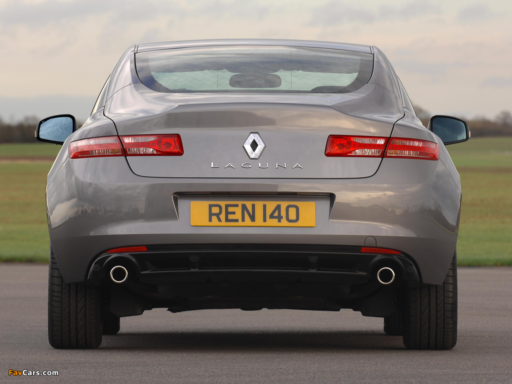 Renault Laguna Coupe UK-spec 2008 wallpapers (1024 x 768)