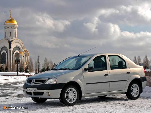 Renault Logan 2004–09 images (640 x 480)