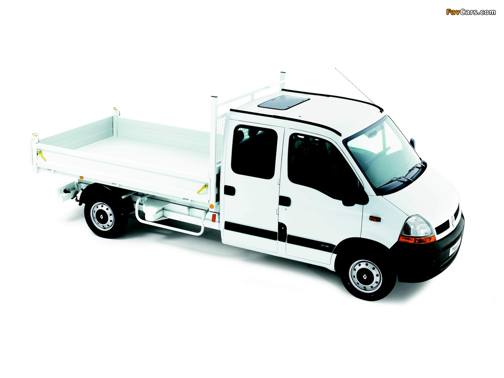 Images of Renault Master Double Cab Pickup 2003–10 (1024 x 768)