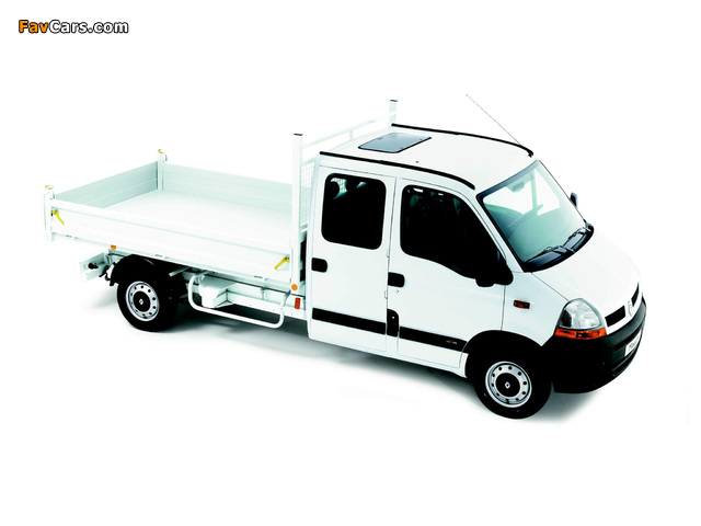 Images of Renault Master Double Cab Pickup 2003–10 (640 x 480)