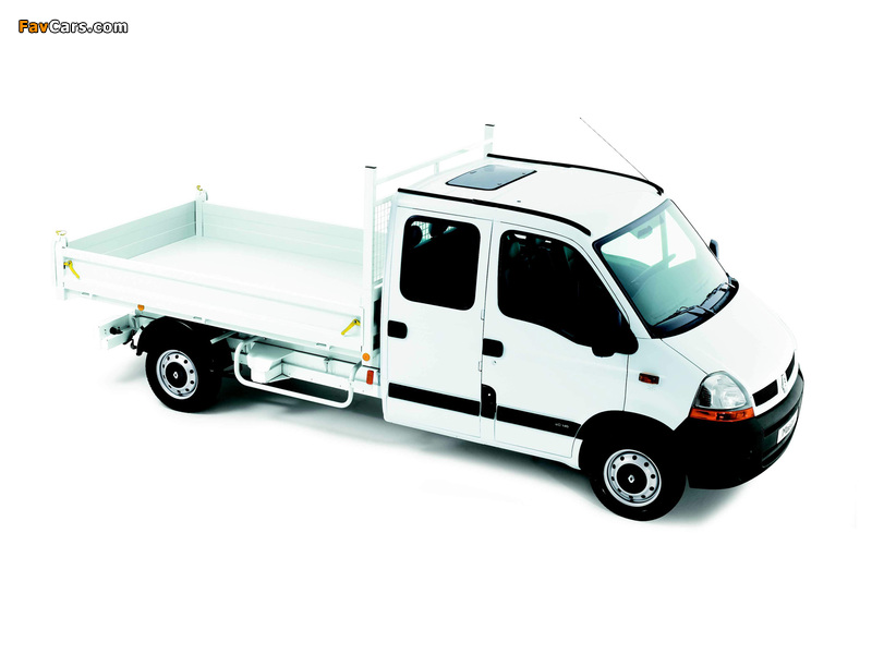 Images of Renault Master Double Cab Pickup 2003–10 (800 x 600)