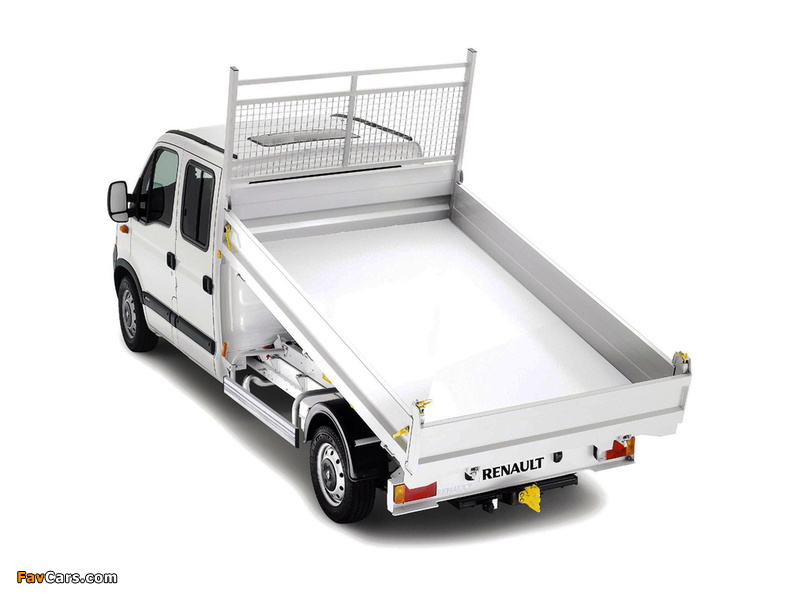 Photos of Renault Master Double Cab Pickup 2003–10 (800 x 600)