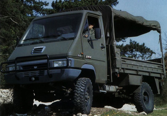 Renault Master B110 4x4 Military Truck 1980–87 wallpapers