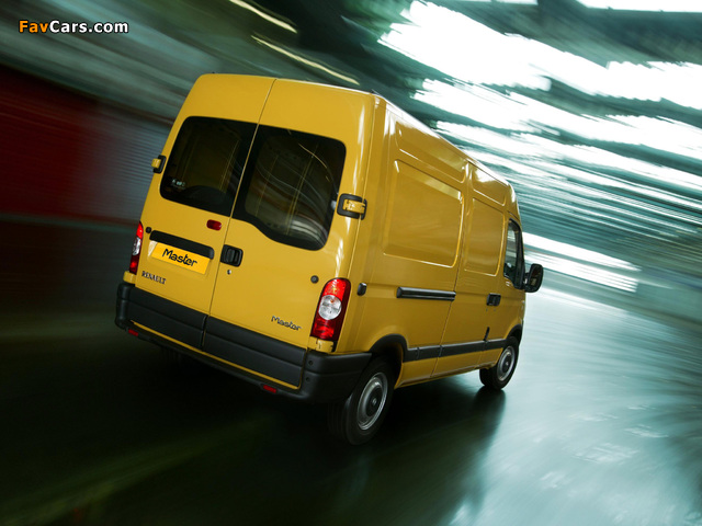 Renault Master Van 2003–10 pictures (640 x 480)