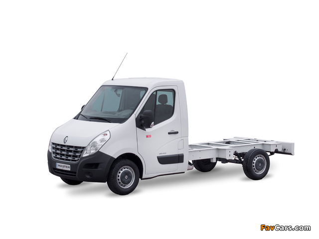 Renault Master Chassis 2010 images (640 x 480)