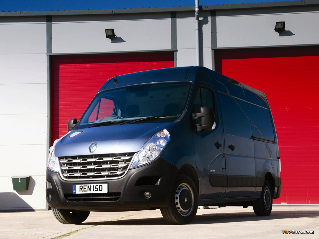 Renault Master L2H2 Van UK-spec 2010 images (1024 x 768)