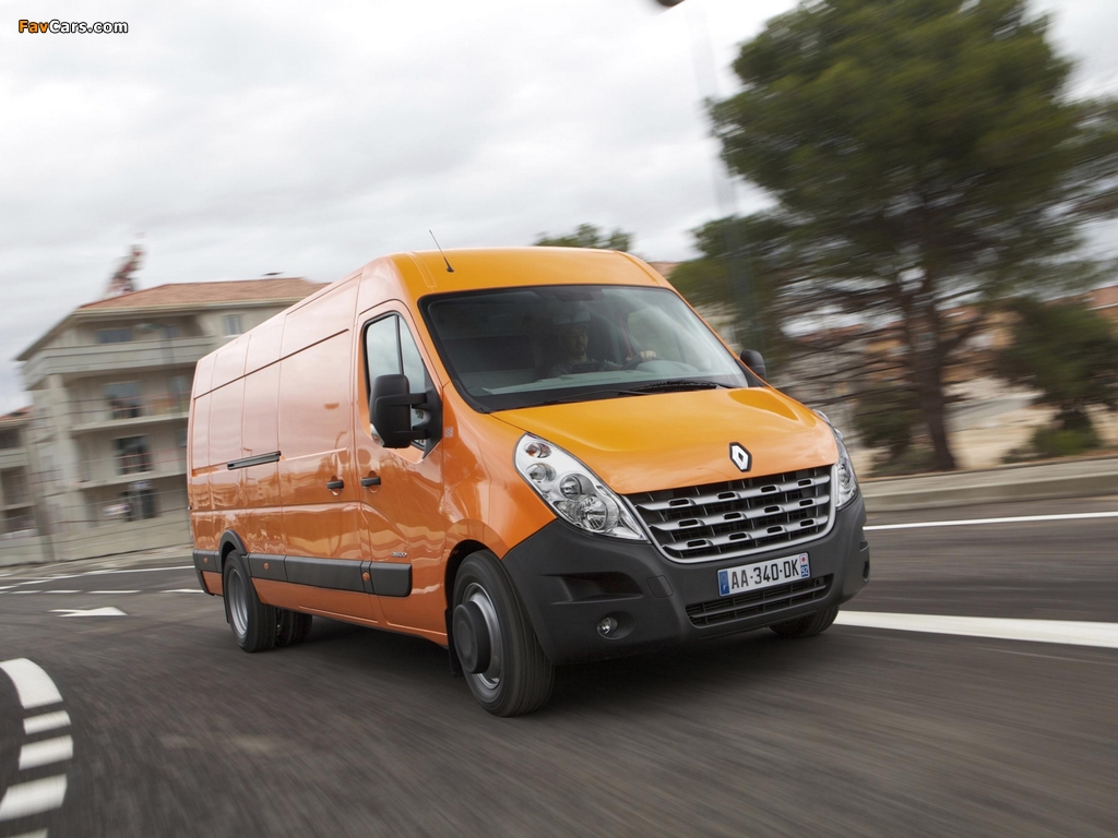 Renault Master L4H2 Van 2010 photos (1024 x 768)