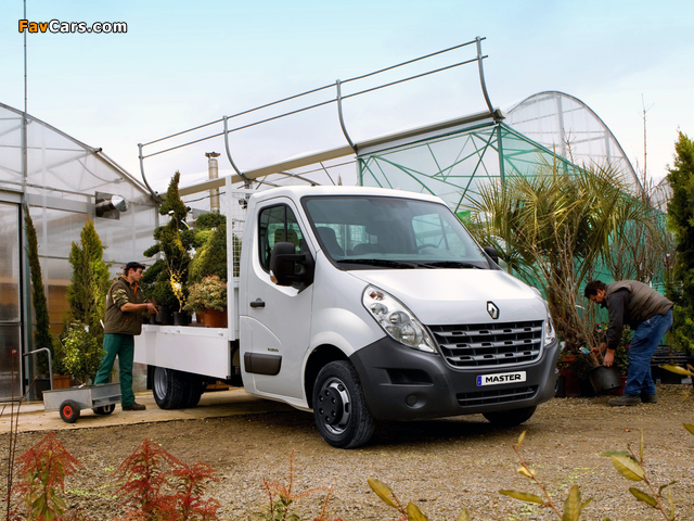 Renault Master Pickup 2010 pictures (640 x 480)