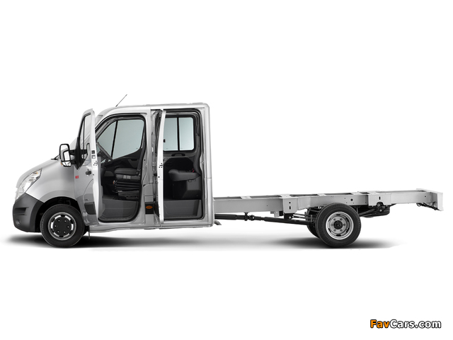 Renault Master Crew Cab Chassis 2010 pictures (640 x 480)