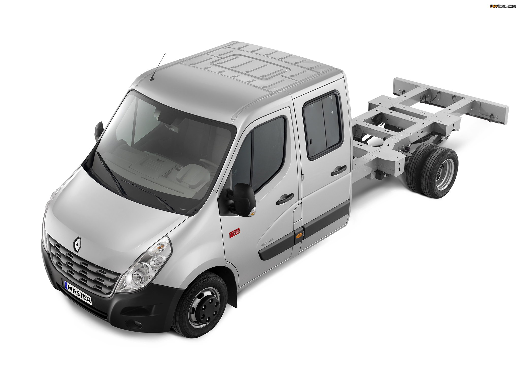 Renault Master Crew Cab Chassis 2010 wallpapers (2048 x 1536)