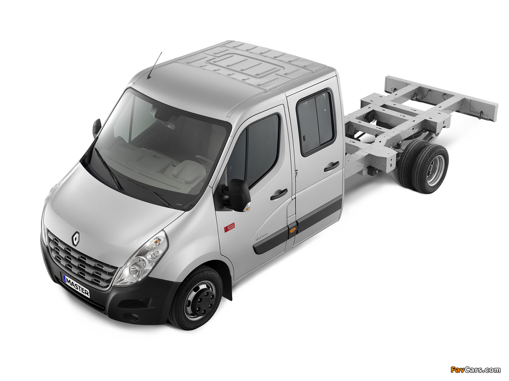 Renault Master Crew Cab Chassis 2010 wallpapers (1024 x 768)