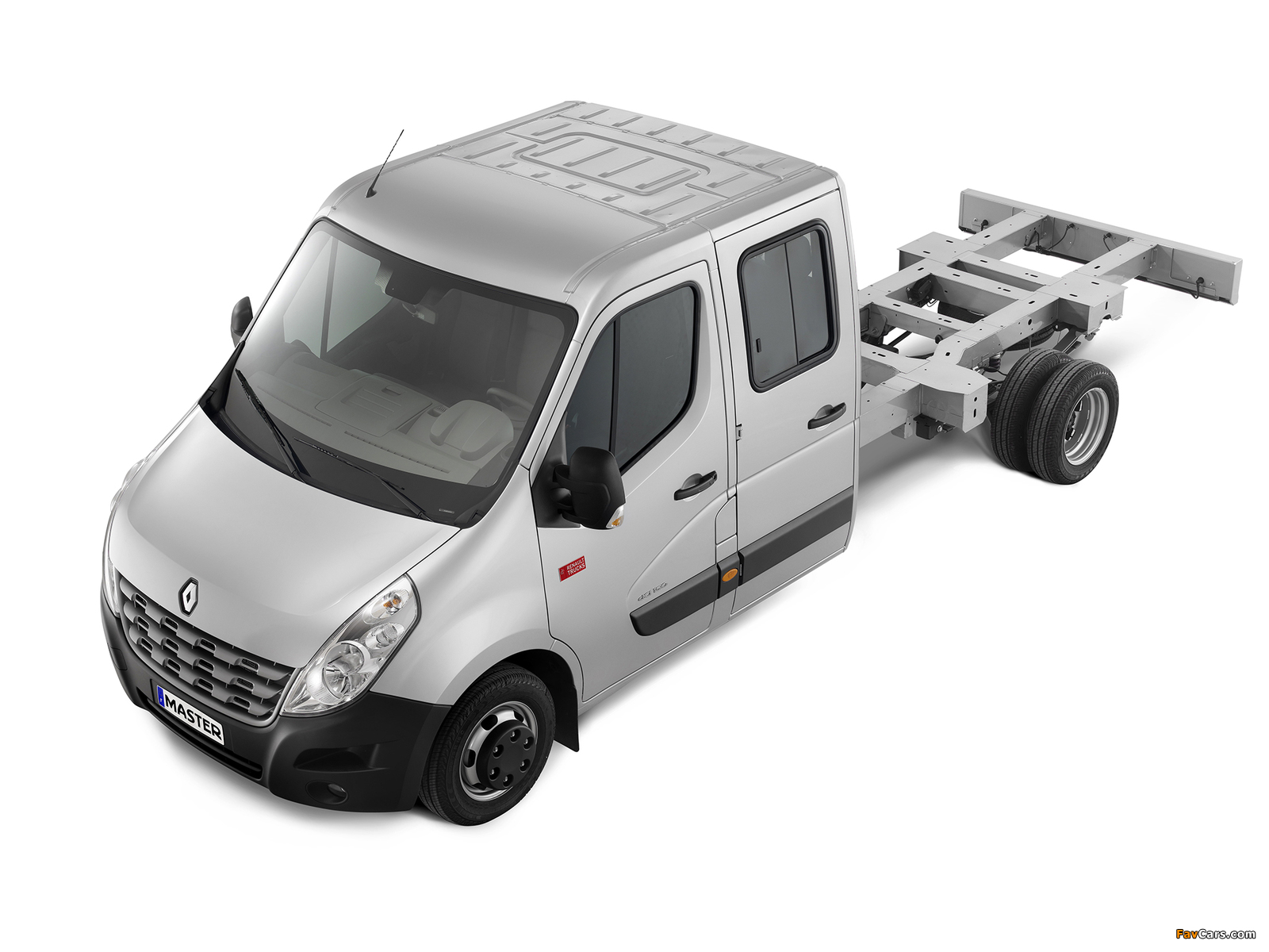 Renault Master Crew Cab Chassis 2010 wallpapers (1600 x 1200)
