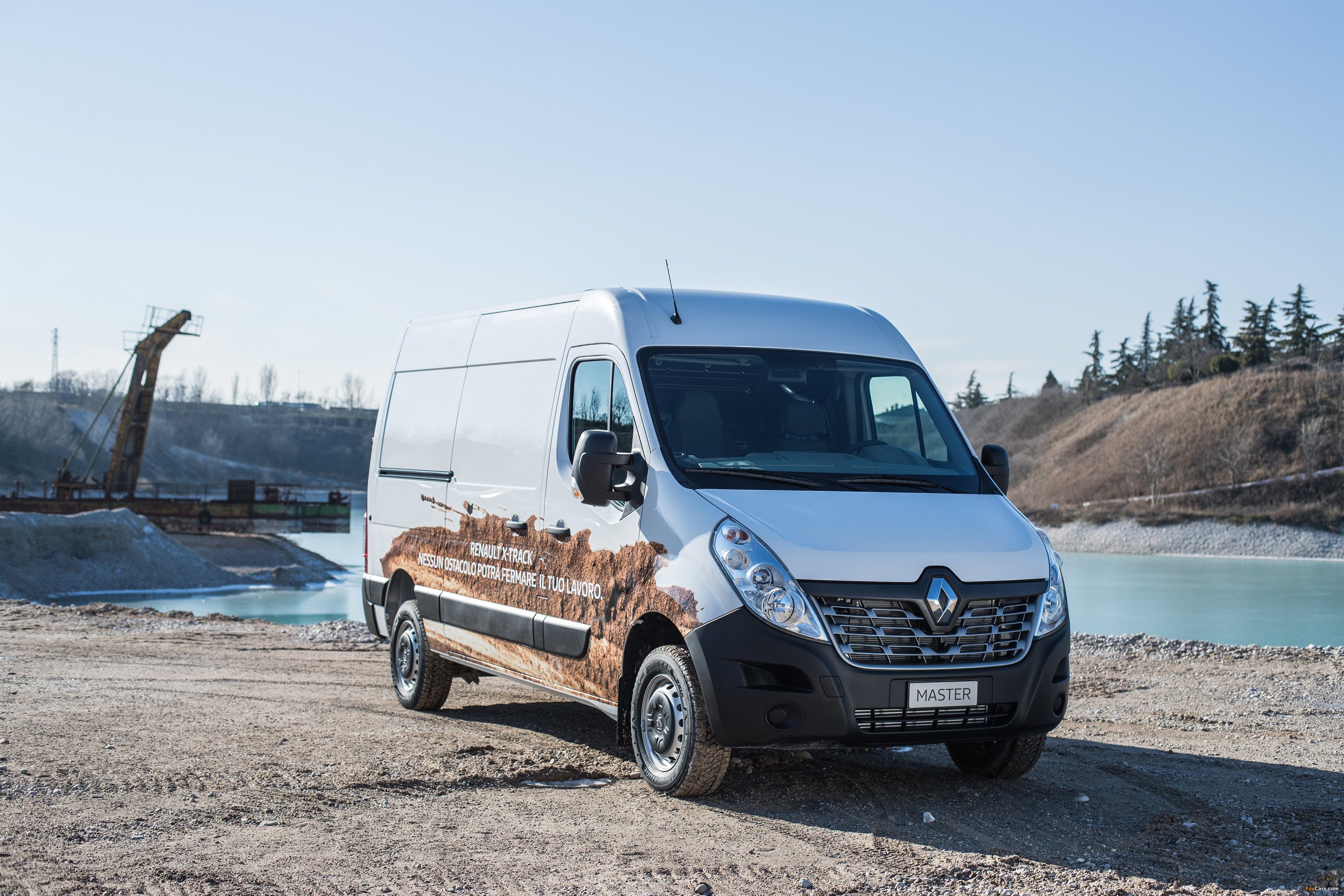 Renault Master X-Track L2H2 2016 wallpapers (4096 x 2731)