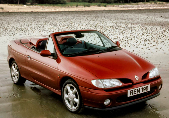 Images of Renault Megane Cabrio UK-spec 1997–99