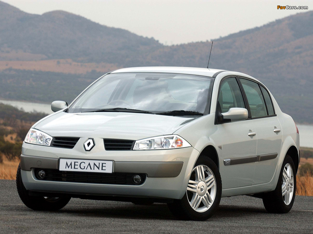 Images of Renault Megane Classic ZA-spec 2003–06 (1024 x 768)