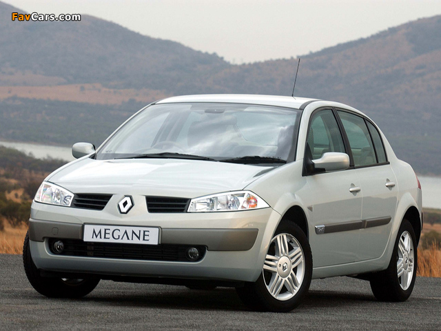 Images of Renault Megane Classic ZA-spec 2003–06 (640 x 480)