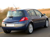 Photos of Renault Megane 5-door ZA-spec 2003–06