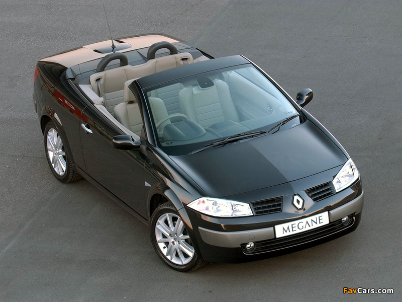 Photos of Renault Megane CC ZA-spec 2003–06 (800 x 600)