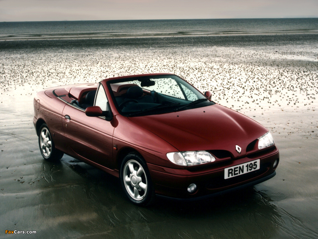 Pictures of Renault Megane Cabrio UK-spec 1997–99 (1024 x 768)