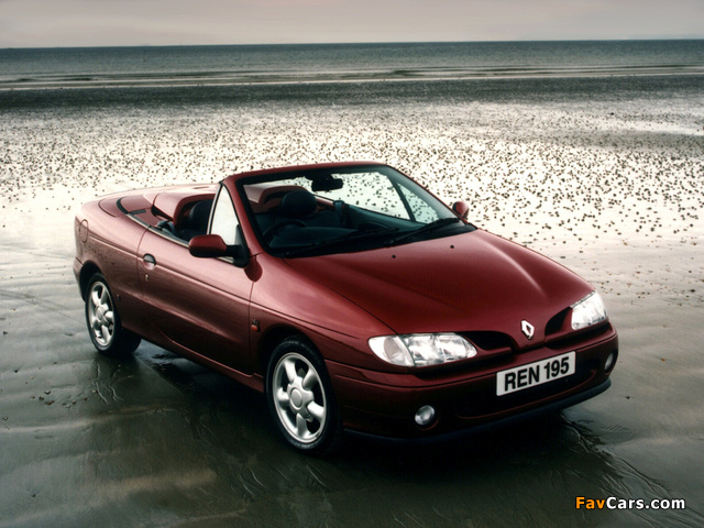 Pictures of Renault Megane Cabrio UK-spec 1997–99 (640 x 480)