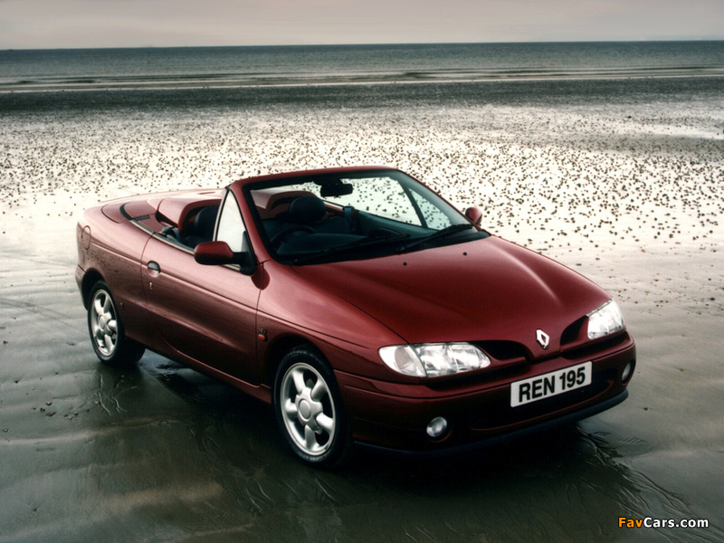 Pictures of Renault Megane Cabrio UK-spec 1997–99 (800 x 600)