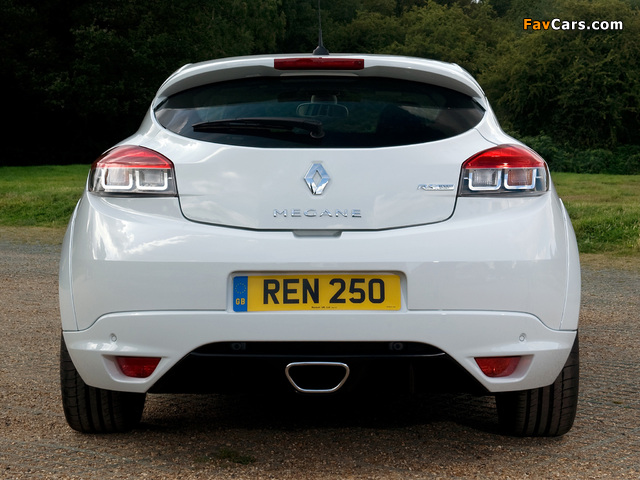 Pictures of Renault Megane RS 250 UK-spec 2009 (640 x 480)