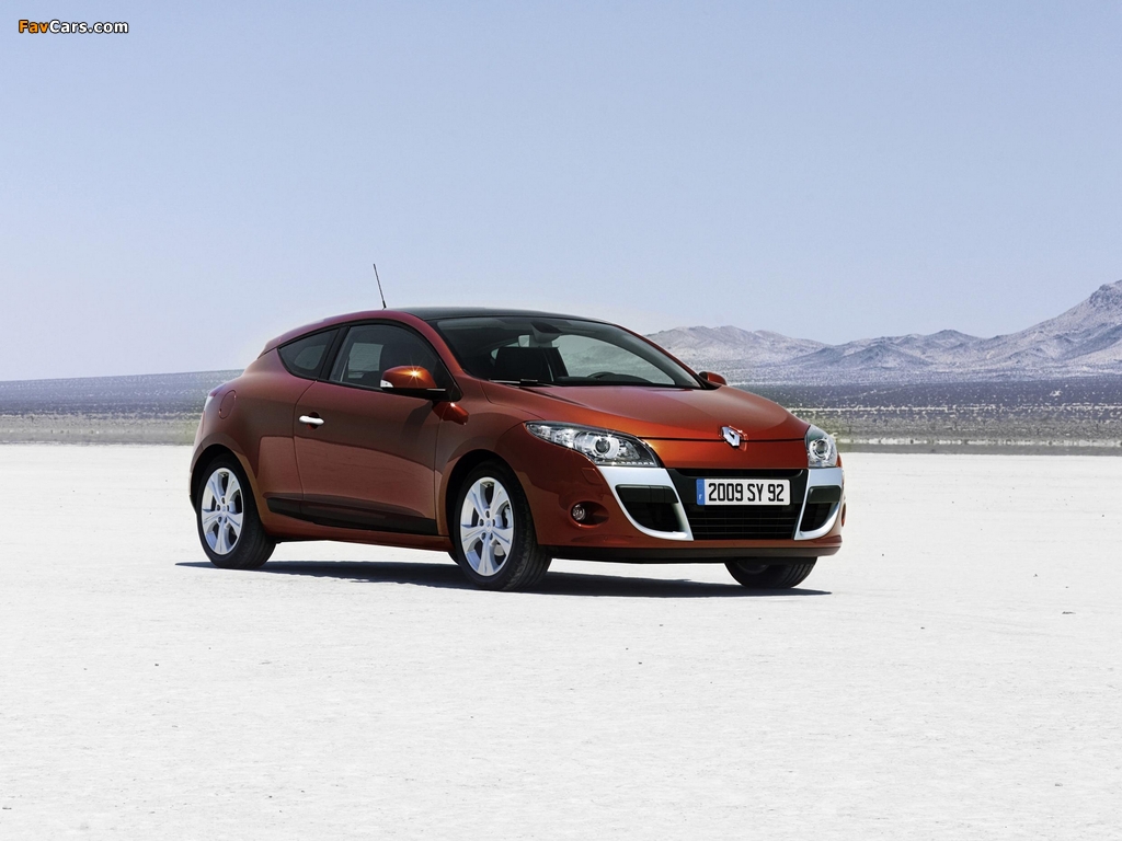 Pictures of Renault Megane Coupe 2009 (1024 x 768)