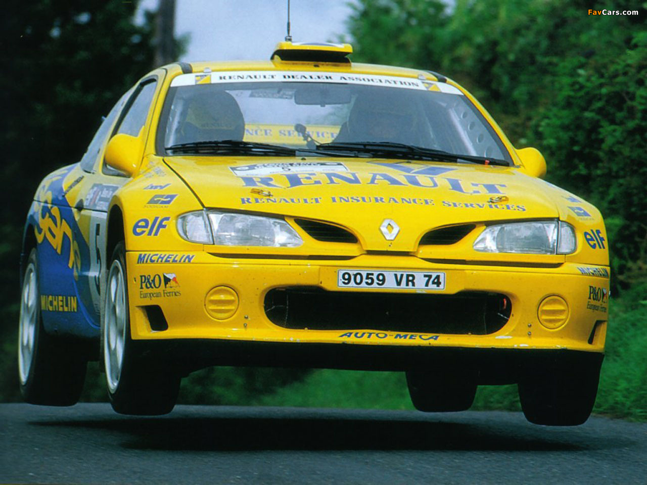 Renault Maxi Megane Rallye Kit Car 1996–97 photos (1280 x 960)
