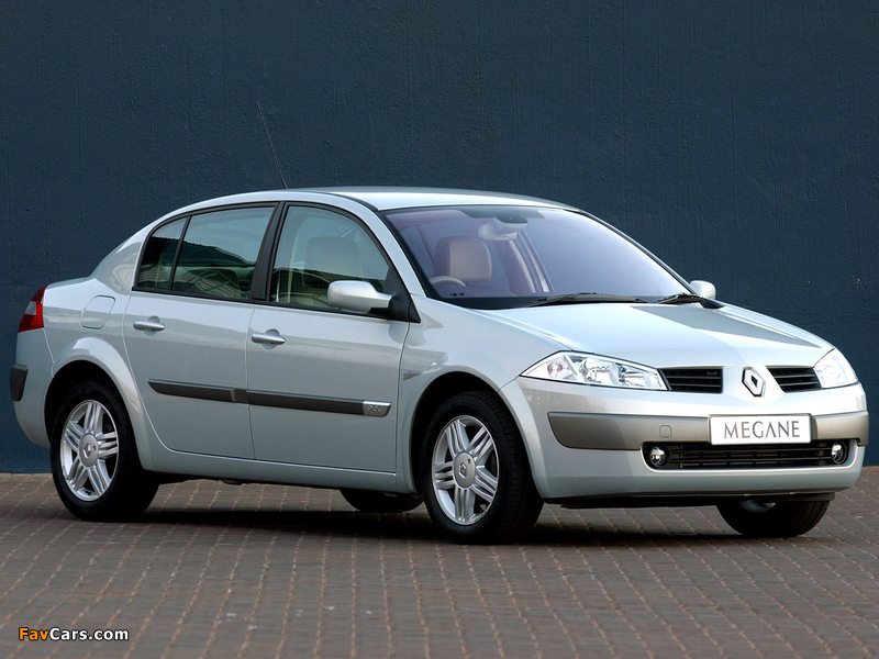 Renault Megane Classic ZA-spec 2003–06 wallpapers (800 x 600)