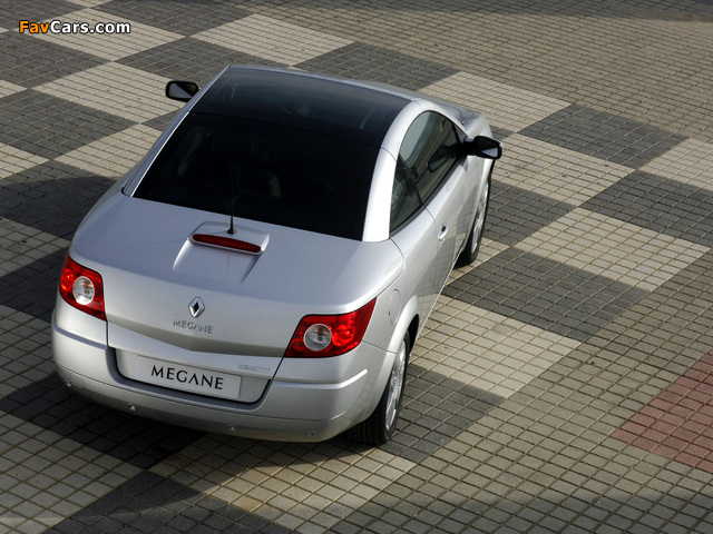 Renault Megane CC 2006–10 images (640 x 480)