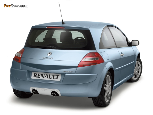 Renault Megane GT 3-door 2006–09 wallpapers (640 x 480)