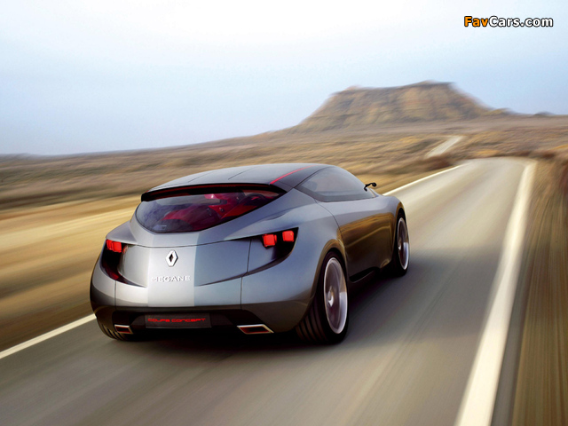 Renault Megane Coupe Concept 2008 wallpapers (640 x 480)