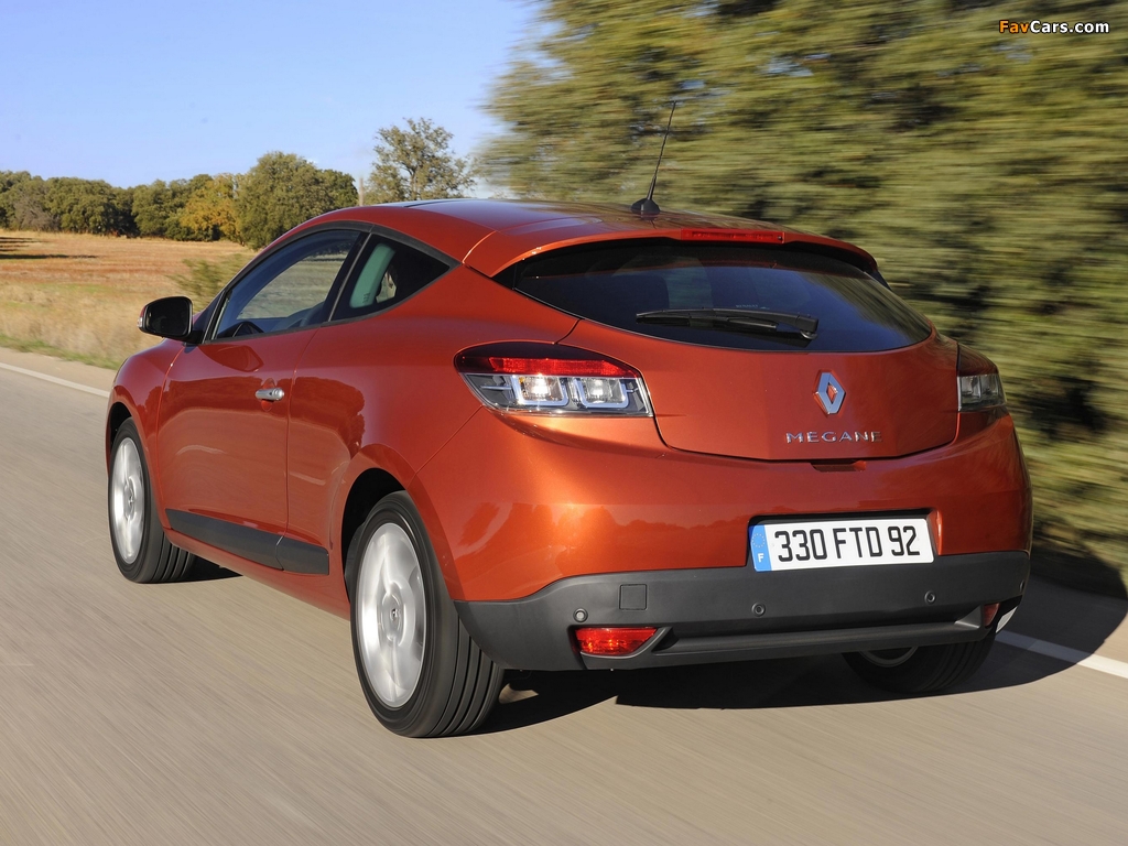 Renault Megane Coupe 2009 images (1024 x 768)