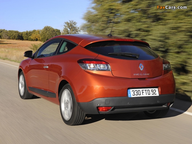 Renault Megane Coupe 2009 images (640 x 480)