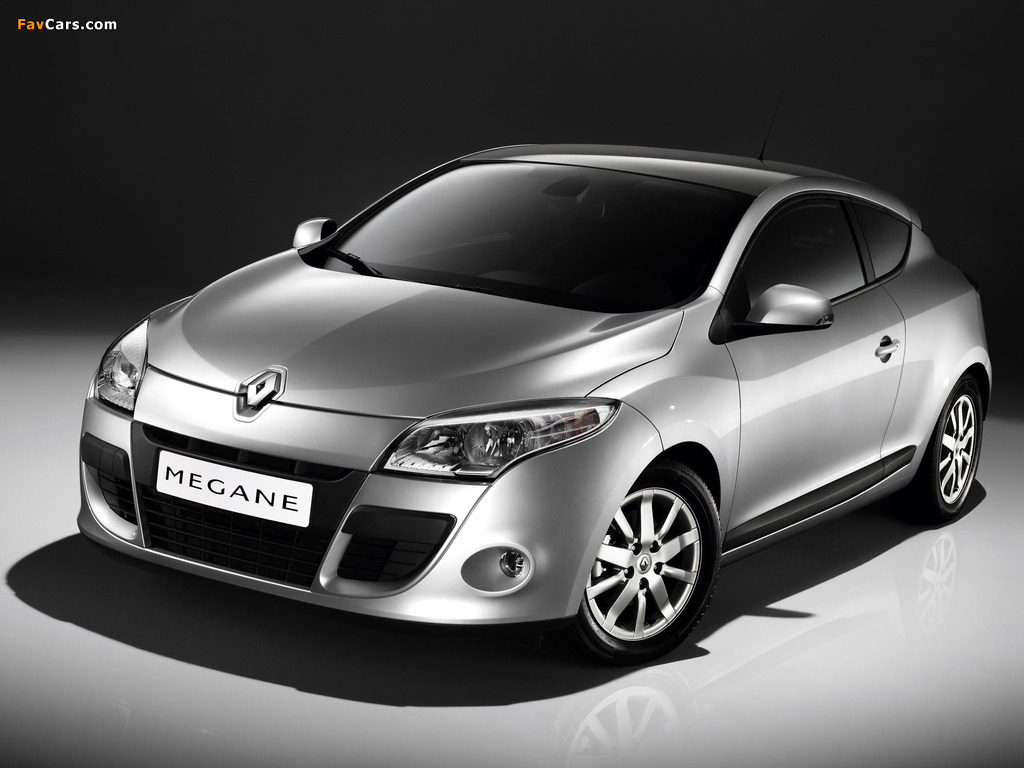 Renault Megane Coupe 2009 pictures (1024 x 768)