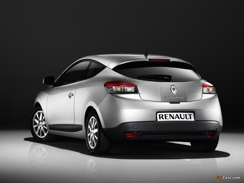 Renault Megane Coupe 2009 wallpapers (1024 x 768)