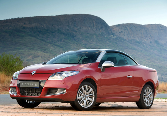 Renault Mégane GT Line Coupé-Cabriolet ZA-spec 2011–14 photos