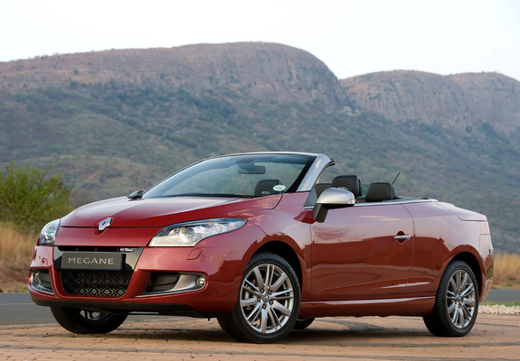 Renault Mégane GT Line Coupé-Cabriolet ZA-spec 2011–14 photos