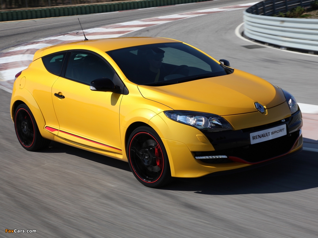 Renault Mégane R.S. 265 2012–14 wallpapers (1024 x 768)