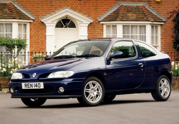 Renault Megane Coupe UK-spec 1996–99 wallpapers