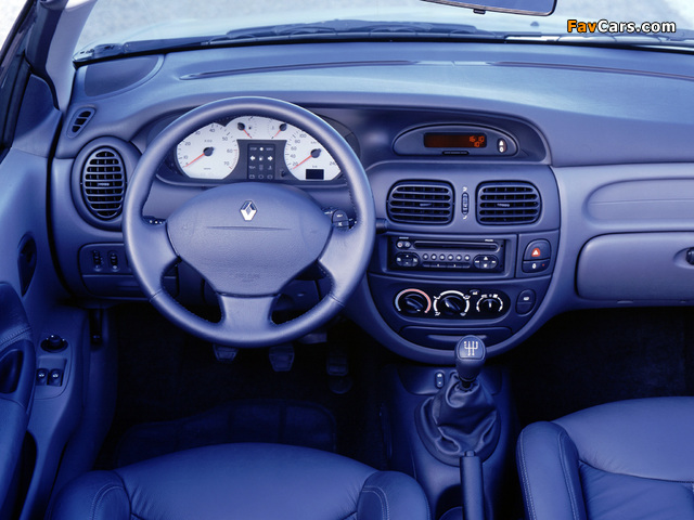 Renault Megane Cabrio 1999–2003 wallpapers (640 x 480)