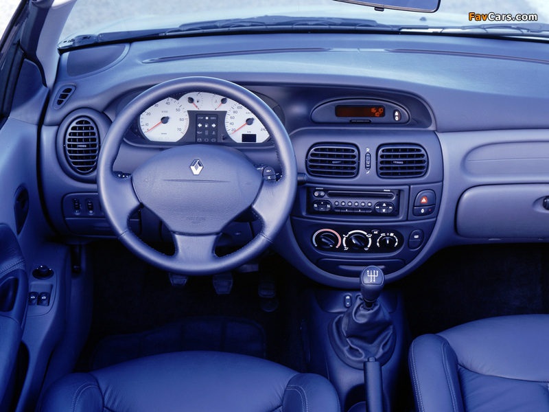 Renault Megane Cabrio 1999–2003 wallpapers (800 x 600)