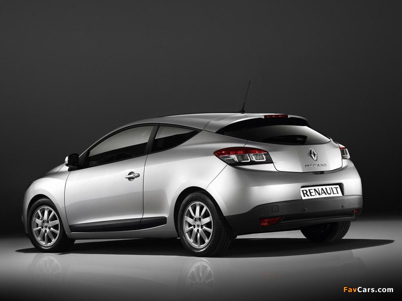 Renault Megane Coupe 2009 wallpapers (800 x 600)