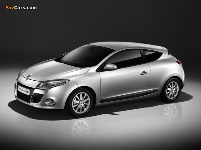Renault Megane Coupe 2009 wallpapers (640 x 480)