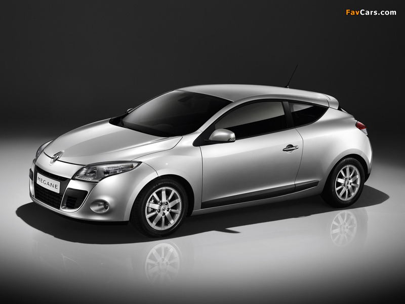 Renault Megane Coupe 2009 wallpapers (800 x 600)