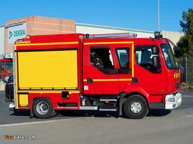 Photos of Renault Midlum Crew Cab 4x2 Firetruck 2006–13 (640 x 480)