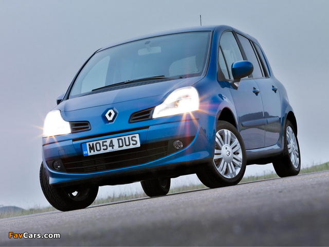 Renault Grand Modus UK-spec 2007 photos (640 x 480)