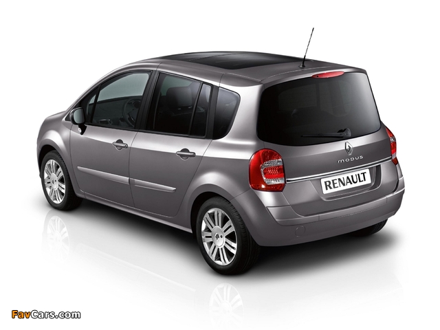 Renault Grand Modus Exception 2009 wallpapers (640 x 480)