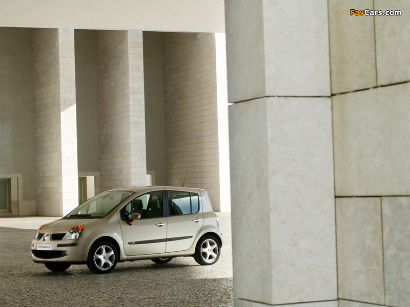 Renault Modus 2004–07 wallpapers (800 x 600)